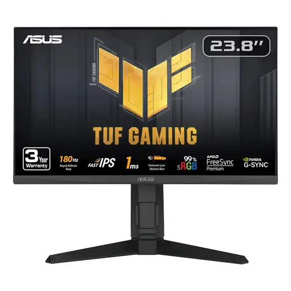 ASUS VA24EQSB - Monitor LED - 24" - 1920 x 1080 Full HD (1080p) @ 75 Hz - IPS - 350 cd/m² - 1000:1 - 5 ms - HDMI, VGA, DisplayPort - altifalantes - pr