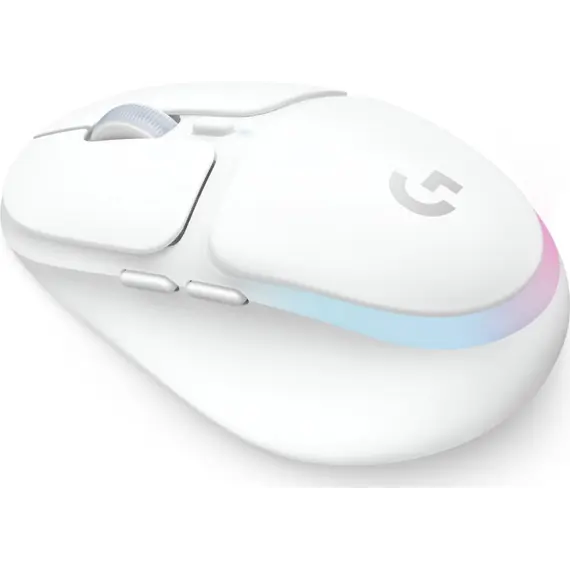 Logitech G G705 - Rato - mãos pequenas - 6 botões - sem fios - Bluetooth - recetor USB Logitech LIGHTSPEED