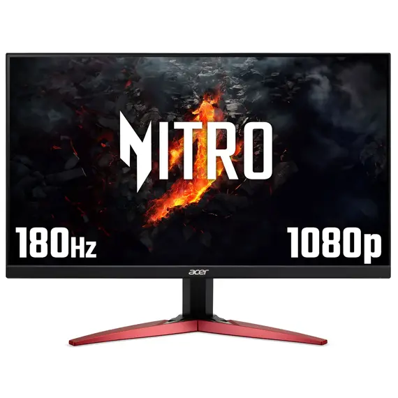 Acer Nitro XV275K Vymipruzx - XV5 Series - monitor LED - gaming - 27" - 3840 x 2160 4K UHD (2160p) @ 160 Hz - IPS - 400 cd/m² - 1000:1 - 0.5 ms - HDMI