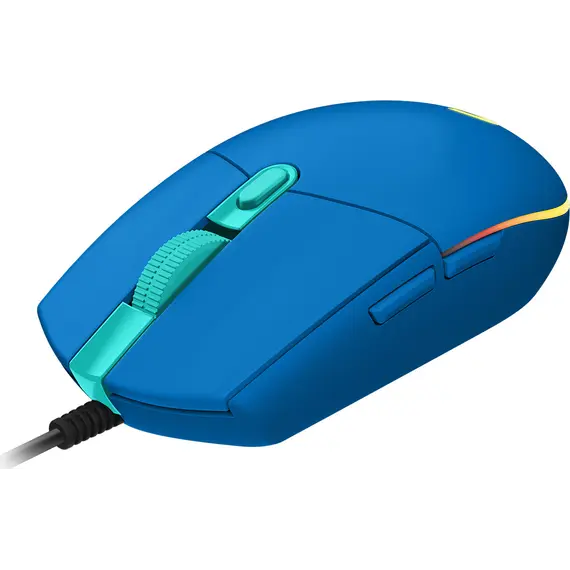 Logitech Gaming Mouse G102 LIGHTSYNC - Rato - para direita - óptico - 6 botões - com cabo - USB - azul