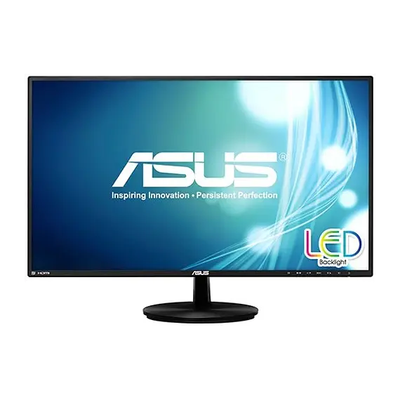 ASUS VZ27EHF - Monitor LED - 27" - 1920 x 1080 Full HD (1080p) @ 100 Hz - IPS - 250 cd/m² - 1300:1 - 1 ms - HDMI - preto