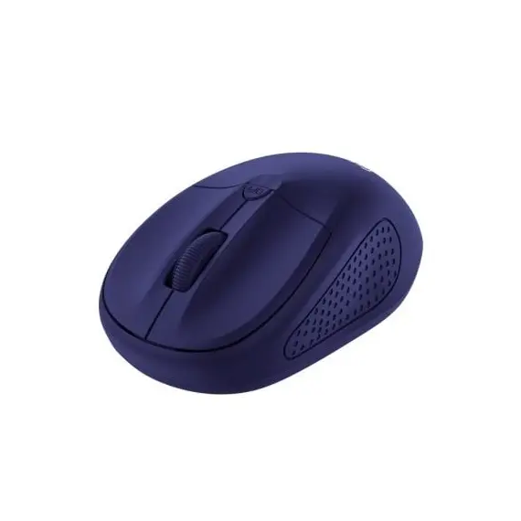 Ratón Mini Inalámbrico Trust Primo/ Hasta 1600 DPI/ Azul mate