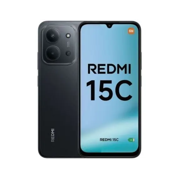 Smartphone Xiaomi Redmi 15C 4GB/ 128GB/ 6.9'/ Negro