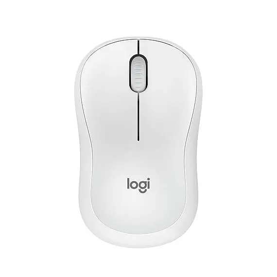 Logitech M240 Silent - Rato - destros e canhotos - óptico - 3 botões - sem fios - Bluetooth - branco sujo