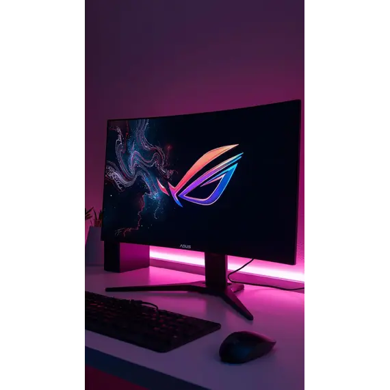 ASUS ROG Swift OLED PG32UCDMR - Monitor OLED - gaming - USB - 32" (31.5" visível) - 3840 x 2160 4K @ 240 Hz - 1000 cd/m² - 1500000:1 - DisplayHDR 400