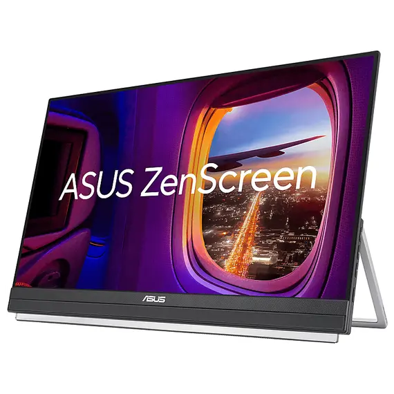 ASUS ZenScreen MB229CF - Monitor LED - 22" - portátil - 1920 x 1080 Full HD (1080p) @ 100 Hz - IPS - 250 cd/m² - 1000:1 - 5 ms - HDMI, USB-C - altifal