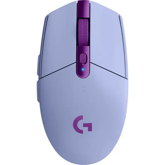 Logitech G G305 - Rato - óptico - 6 botões - sem fios - 2.4 GHz - receptor sem fio USB - lilás