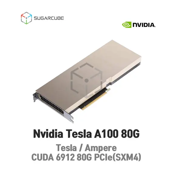 NVIDIA Tesla - Processador de computação GPU - NVIDIA Tesla A100 - 80 GB - sem ventilador