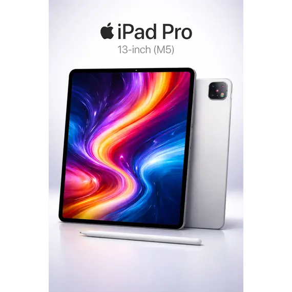 Apple 13-inch iPad Pro M4 Wi-Fi + Cellular - Tablet - 2 TB - 13" Tandem OLED (2752 x 2064) - com vidro com nanotextura - 3G, 4G, 5G - prata