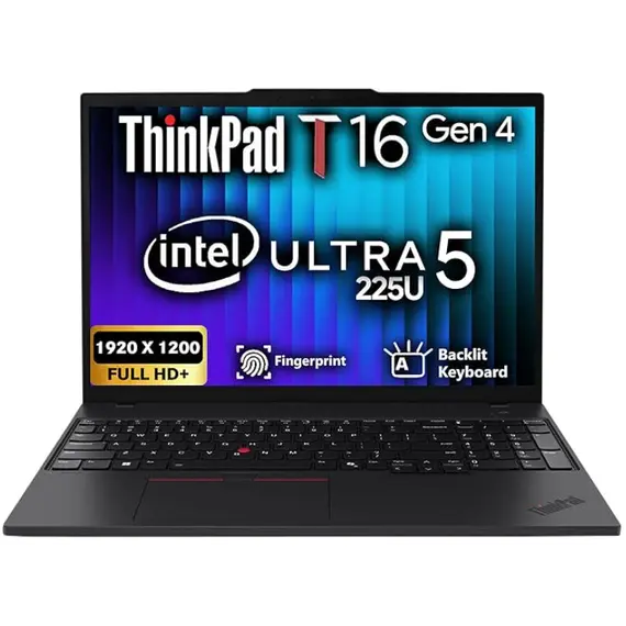 LENOVO T16 G4 INTEL CORE ULTRA 5 228V 16INCH WUXGA 400N 32GB 512GB SSD WIN11PRO