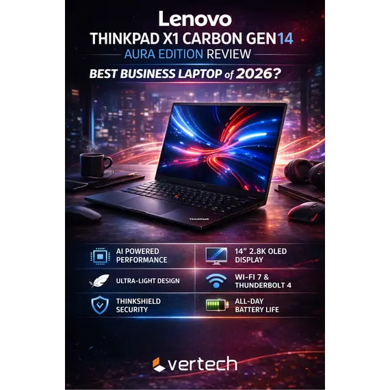 LENOVO Thinkpad X1 Carbon G14 Aura Edition Intel Core Ultra 7 355 14inch 2.8K OLED 32GB 1TB W11P 3Y Premier