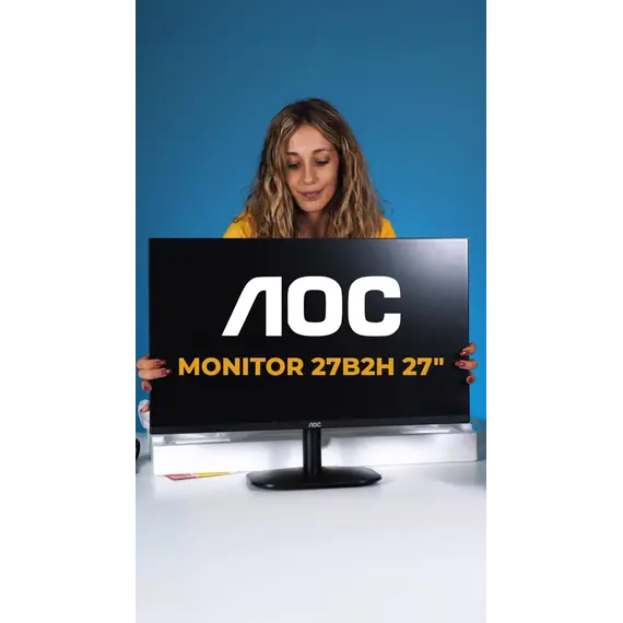AOC U27U3CV - Graphic Pro Series - monitor LED - 27" - 3840 x 2160 4K @ 60 Hz - Nano IPS - 350 cd/m² - 1300:1 - DisplayHDR 400 - 4 ms - 2xHDMI, Displa