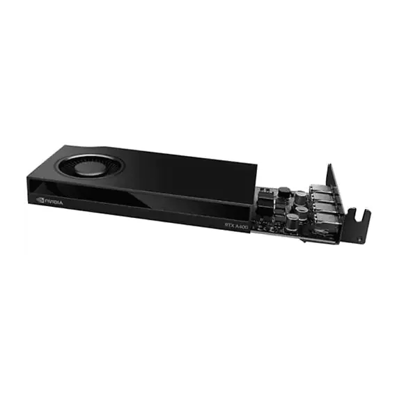NVIDIA RTX - Cartão gráfico - RTX A400 - 4 GB GDDR6 - PCIe 4.0 x8 - 4 x Mini DisplayPort