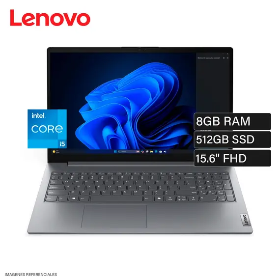 LENOVO V15 G5 Intel Core i5-13420H 15.6inch FHD 250N 8GB DDR4-3200 512GB SSD W11P 1Y DEPOT