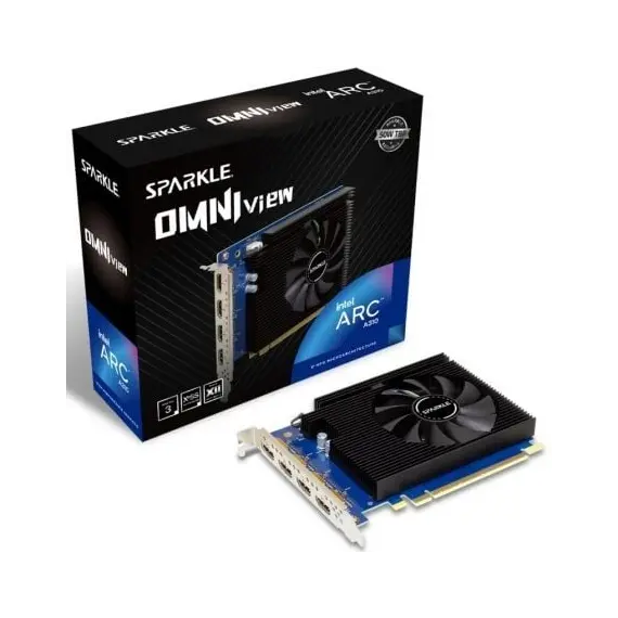 Tarjeta Gráfica Sparkle Intel Arc A310 Omni View/ 4GB GDDR6