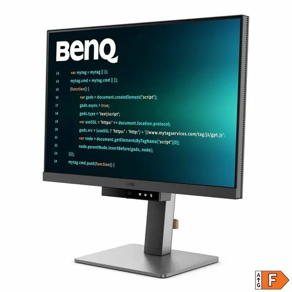 BenQ SW242Q - Monitor LED - 24.1" - 2560 x 1600 2K @ 60 Hz - IPS - 400 cd/m² - 1000:1 - 5 ms - HDMI, DisplayPort, USB-C