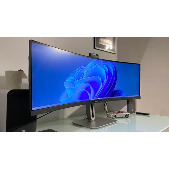 Philips 49B2U6903CH - 6000 Series - monitor LED - curvo - 49" (48.8" visível) - 5120 x 1440 SuperWide @ 100 Hz - VA - 500 cd/m² - 3000:1 - DisplayHDR