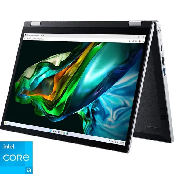 ACER SPIN 514-1W INTEL  PENTIUM GOLD 7505 2.0 GHZ 14INCH FHD IPS 8GB 128GB SSD CHROME NB