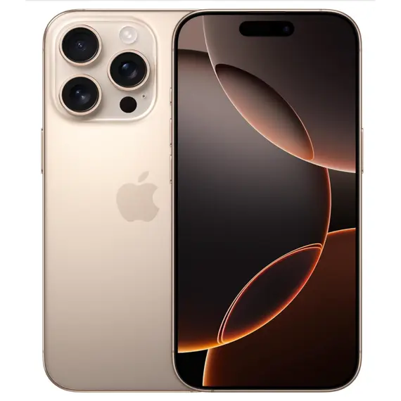Apple iPhone 16 Pro - 5G smartphone - SIM duplo / Memória Interna 256 GB - OLED display - 6.3" - 2622 x 1206 pixeis (120 Hz) - 3x câmaras traseiras 48