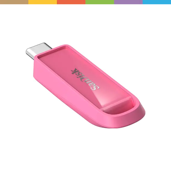 SanDisk Phone Drive - Drive flash USB - 1 TB - USB-C 3.2 Gen 1 - rosa estrela do mar