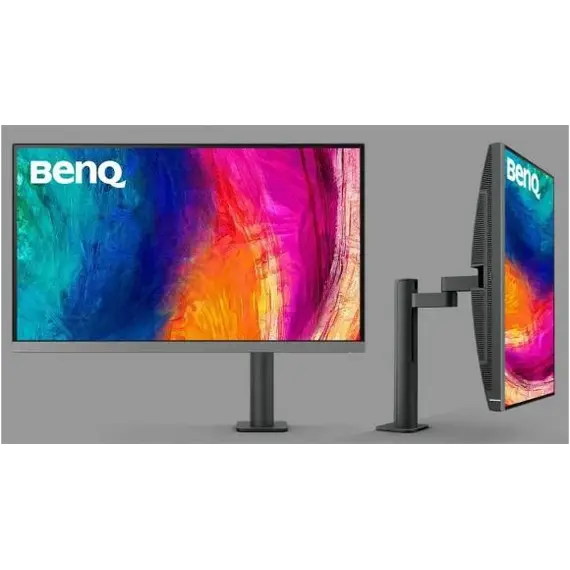 BenQ DesignVue PD2706UA - PD Series - monitor LED - 27" - 3840 x 2160 4K @ 60 Hz - IPS - 400 cd/m² - 1200:1 - DisplayHDR 400 - 5 ms - HDMI, DisplayPor