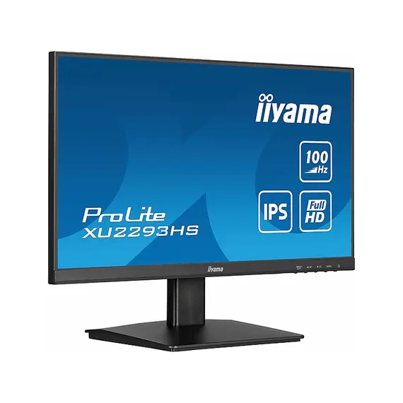 iiyama ProLite XUB2293HSU-W7 - Monitor LED - 22" (21.5" visível) - 1920 x 1080 Full HD (1080p) @ 100 Hz - IPS - 250 cd/m² - 1000:1 - 1 ms - HDMI, Disp