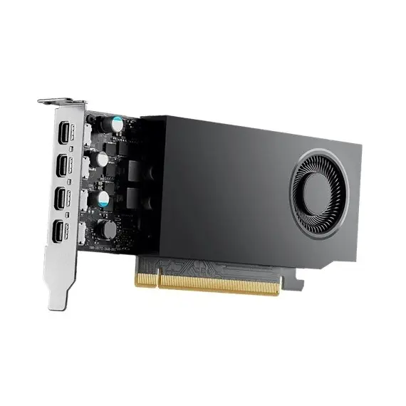 Dell NVIDIA RTX A1000 8 GB GDDR6 full height PCIe 4.0x8 4 mDP Graphics Card
