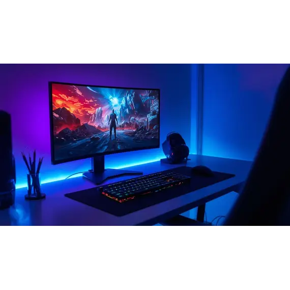 AOC Gaming 27G42E - Monitor LED - gaming - 27" - 1920 x 1080 Full HD (1080p) @ 180 Hz - Fast IPS - 1000:1 - HDR10 - 0.5 ms - HDMI, DisplayPort - preto