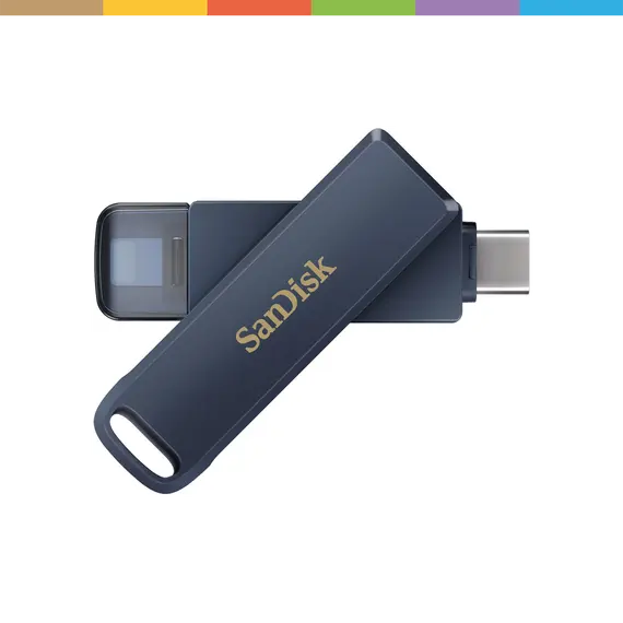 SanDisk Phone Drive - Drive flash USB - 512 GB - USB-C 3.2 Gen 1 - azul marítimo
