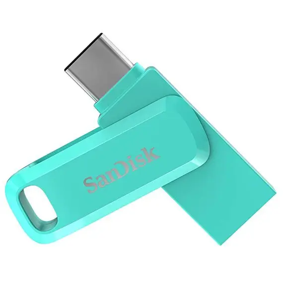 SanDisk Phone Drive - Drive flash USB - 256 GB - USB-C 3.2 Gen 1 - verde espuma do mar