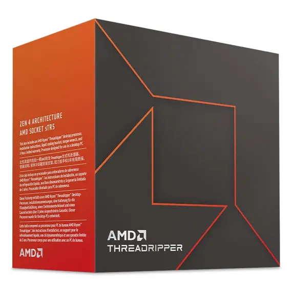 AMD Ryzen ThreadRipper 9980X - 3.2 GHz - 64 núcleos - 128 fios - 256 MB cache - Socket sTR5 - OEM