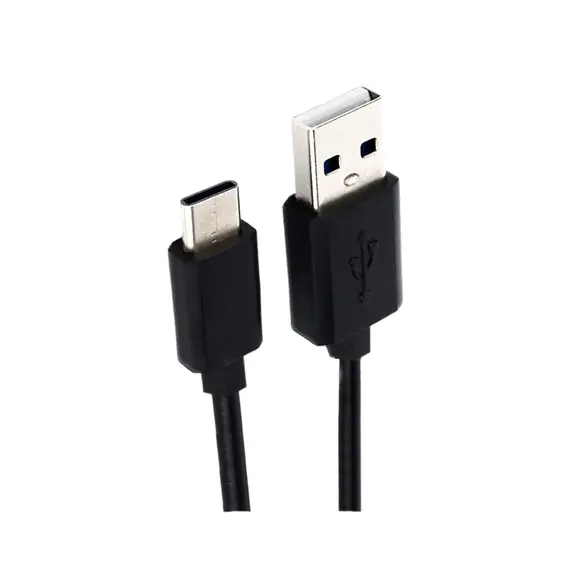 Cabo USB-A 2.0 Macho/USB-C Macho 2.0 1m Preto
