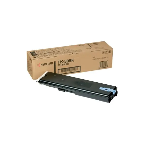 Kyocera TK 805K - Preto - original - kit de toner - para KM C850, C850D, C850DPN, C850FDSPN, C850PD, C850PF, C850PN
