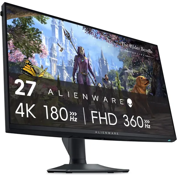 Alienware AW2725QF - Monitor LED - gaming - 27" (26.95" visível) - 3840 x 2160 / 1920 x 1080 4K / Full HD (1080p) @ 165 Hz - IPS - 600 cd/m² - 1000:1