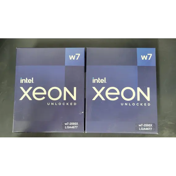 Intel Xeon W W7-2595X - 2.8 GHz - 26 núcleos - 52 fios - 48.75 MB cache - FCLGA4677 Socket - OEM