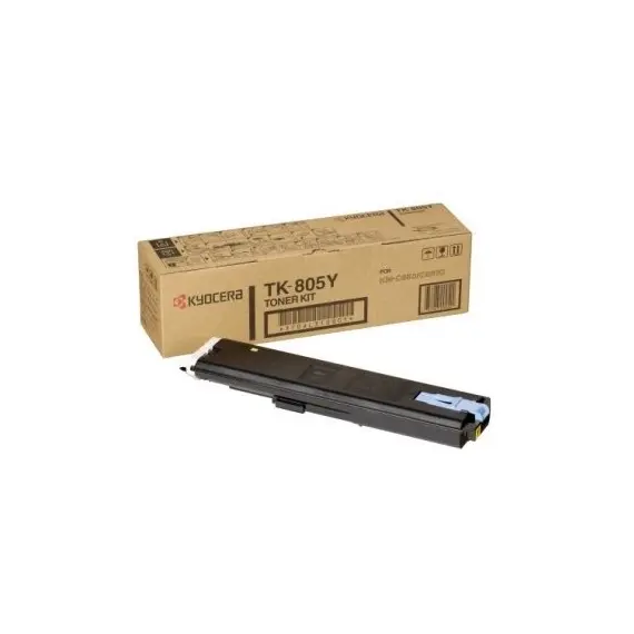 Kyocera TK 805Y - Amarelo - original - kit de toner - para KM C850, C850D, C850DPN, C850FDSPN, C850PD, C850PF, C850PN