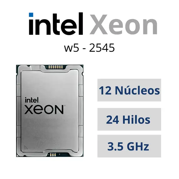 CPU/Xeon W5-2545 12 Core 3.50 GHzTray