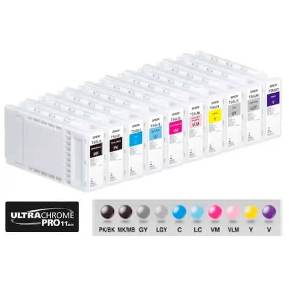 Epson T56U6 - 350 ml - magenta claro vivo - original - pacote de tintas - para P/N: C11CL82301A0, C11CL82301A1, C11CL83301A0