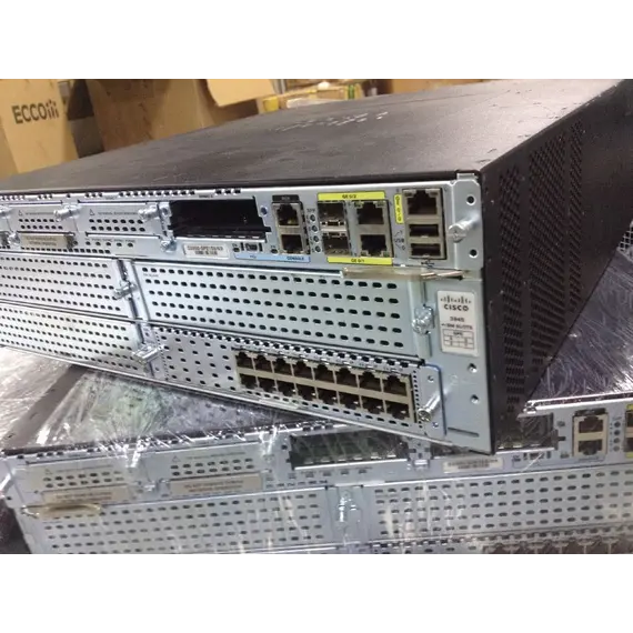 Cisco Integrated Services Router 4321 - Unified Communications Bundle - roteador 1GbE - Portas WAN: 2 - montável em trilho - remanufacturado