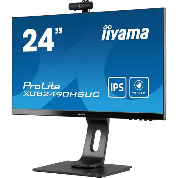 iiyama ProLite XUB2493HSU-B7 - Monitor LED - 24" - 1920 x 1080 Full HD (1080p) @ 100 Hz - IPS - 250 cd/m² - 1300:1 - 1 ms - HDMI, DisplayPort - altifa