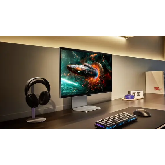 Samsung Odyssey OLED G8 S32FG812SU - G81SF Series - monitor OLED - gaming - 32" - 3840 x 2160 4K UHD (2160p) @ 240 Hz - 260 cd/m² - 1000000:1 - Displa