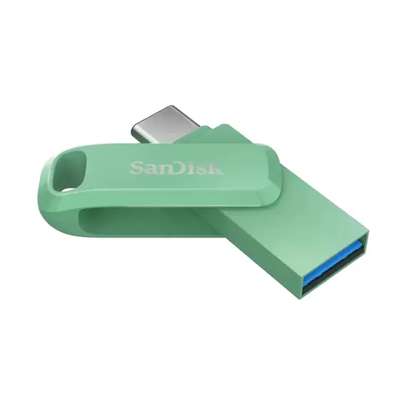 SanDisk Ultra Dual Drive Go - Drive flash USB - 512 GB - USB 3.2 Gen 1 / USB-C - verde absinto