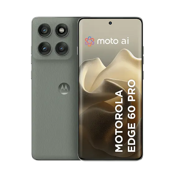 Motorola Edge 60 Pro - 5G smartphone - SIM duplo - RAM 12 GB / Memória Interna 512 GB - ecrã pOLED - 6.7" - 2712 x 1220 pixeis - (120 Hz) - 3x câmaras
