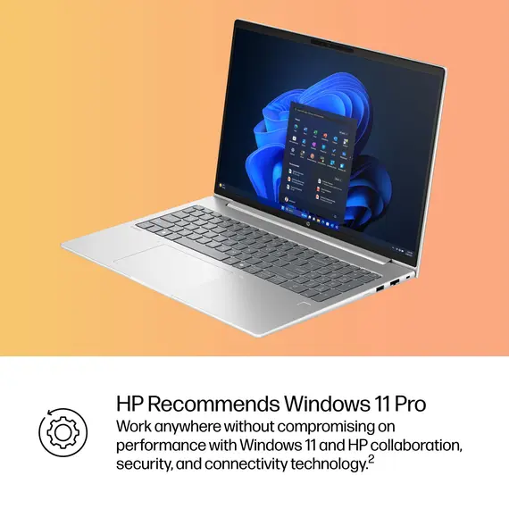 HP ProBook 4 G1iR Notebook - Design de dobradiças de 177 graus - Intel Core 5 - 120U / até 5 GHz - Win 11 Pro - Intel Graphics - 16 GB RAM - 512 GB SS