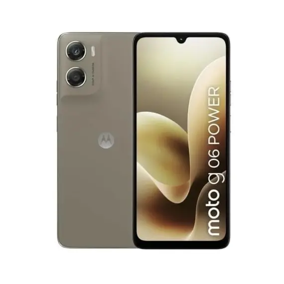 Smartphone Motorola Moto G06 Power 8GB/ 256GB/ 6.88'/ Marrón