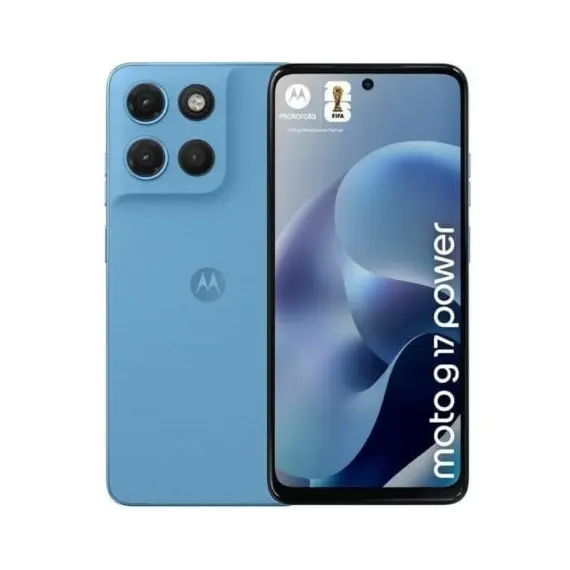 Smartphone Motorola Moto G17 Power 4GB/ 256GB/ 6.72'/ Azul Claro
