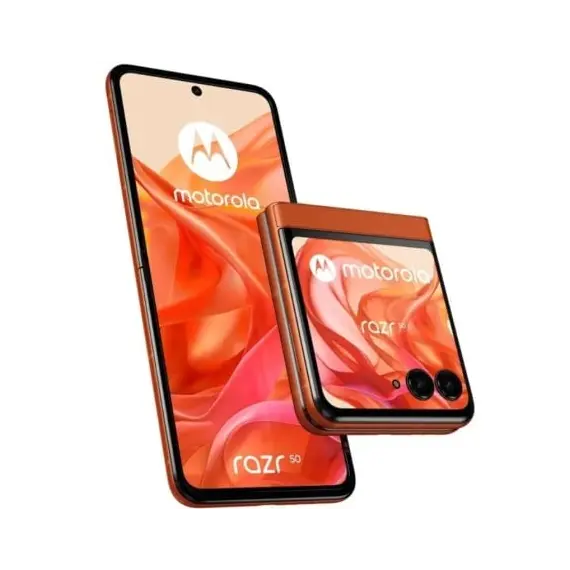 Smartphone Motorola Razr 50 8GB/ 256GB/ 6.9'/ 5G/ Naranja