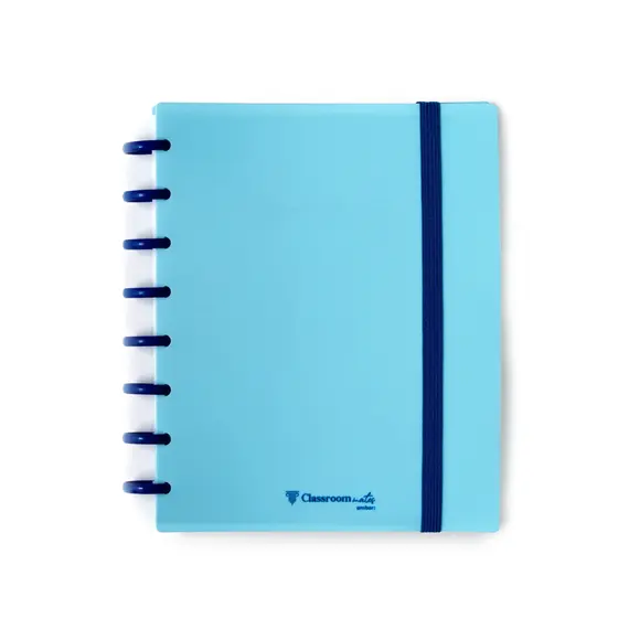 Caderno EcoSmart Classroom A5 PP Ambar Azul 100Fls
