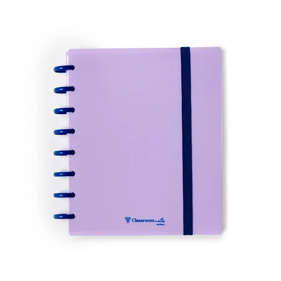 Caderno EcoSmart Classroom A5 PP Ambar Alfazema 100Fs
