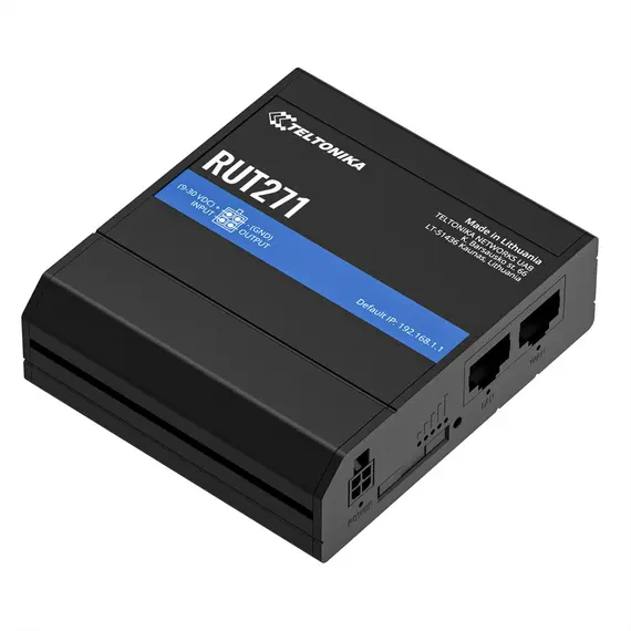 TELTONIKA NETWORKS RUT271 Redcap 5G/4G/LTE WiFi Router